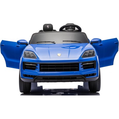 Auto Elettrica Porsche Cayenne 24V Maxi SUV per Bambini 2 Posti Macchina Elettrica con Telecomando Cinture a 3 Punti Luci LED