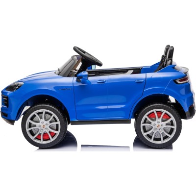 Auto Elettrica Porsche Cayenne 24V Maxi SUV per Bambini 2 Posti Macchina Elettrica con Telecomando Cinture a 3 Punti Luci LED