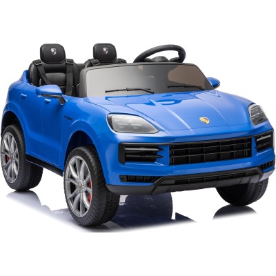 Auto Elettrica Porsche Cayenne 24V Maxi SUV per Bambini 2 Posti Macchina Elettrica con Telecomando Cinture a 3 Punti Luci LED
