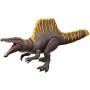 Mattel JGB56 Jurassic World Rebirth - Spinosaurus tail thrasher con doppia funzione di attacco