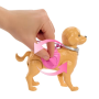 Mattel JJB46 - Barbie Family & Friends Barbie con cagnolina che cammina