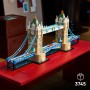 LEGO Architecture 21067 Tower Bridge Miniatura Monumento 3D con Ponte Levatoio Base con Tamigi e Autobus di Londra