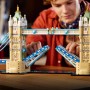 LEGO Architecture 21067 Tower Bridge Miniatura Monumento 3D con Ponte Levatoio Base con Tamigi e Autobus di Londra