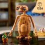 LEGO Ideas 21370 E.T. the Extra-Terrestrial con Fiori Finti in Vaso e Mattoncino Luminoso