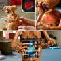 LEGO Ideas 21370 E.T. the Extra-Terrestrial con Fiori Finti in Vaso e Mattoncino Luminoso