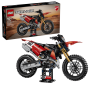 Lego Technic 42238 Moto Ducati Desmo450 MX Factory con Motore a Cilindri e Sospensioni
