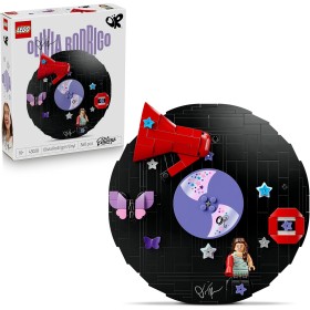 LEGO Editions 43028 Vinile di Olivia Rodrigo con Modello di Disco Minifigure e Accessori