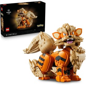 LEGO Pokémon 72160 Arcanine Action Figure con Coda Zampe e Testa Snodabili