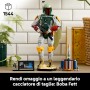 LEGO Star Wars 75455 Boba Fett Action Figure con Armatura Beskar Blaster e Minifigure