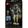 LEGO Star Wars 75455 Boba Fett Action Figure con Armatura Beskar Blaster e Minifigure