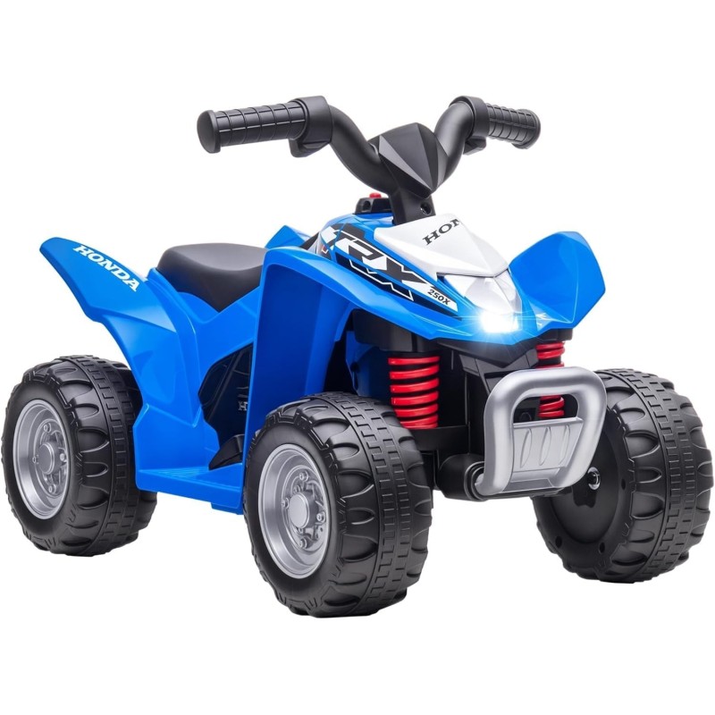 Mini Quad elettrico per bambini con Licenza Ufficiale Honda TRX250X 6V con Luci a LED e Suoni integrati