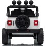 Macchina Elettrica per Bambini Jeep Wrangler Rubicon 12V con Telecomando Luci LED Musica Fuoristrada Full Optional