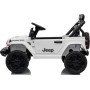 Macchina Elettrica per Bambini Jeep Wrangler Rubicon 12V con Telecomando Luci LED Musica Fuoristrada Full Optional