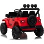 Macchina Elettrica per Bambini Jeep Wrangler Rubicon 12V con Telecomando Luci LED Musica Fuoristrada Full Optional