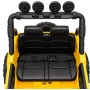 Macchina Elettrica per Bambini Jeep Wrangler Rubicon 12V con Telecomando Luci LED Musica Fuoristrada Full Optional