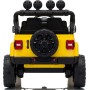 Macchina Elettrica per Bambini Jeep Wrangler Rubicon 12V con Telecomando Luci LED Musica Fuoristrada Full Optional