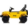Macchina Elettrica per Bambini Jeep Wrangler Rubicon 12V con Telecomando Luci LED Musica Fuoristrada Full Optional