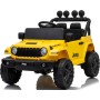 Macchina Elettrica per Bambini Jeep Wrangler Rubicon 12V con Telecomando Luci LED Musica Fuoristrada Full Optional