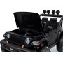 Macchina Elettrica per Bambini Jeep Wrangler Rubicon 12V con Telecomando Luci LED Musica Fuoristrada Full Optional