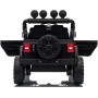Macchina Elettrica per Bambini Jeep Wrangler Rubicon 12V con Telecomando Luci LED Musica Fuoristrada Full Optional