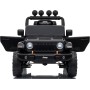 Macchina Elettrica per Bambini Jeep Wrangler Rubicon 12V con Telecomando Luci LED Musica Fuoristrada Full Optional