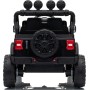 Macchina Elettrica per Bambini Jeep Wrangler Rubicon 12V con Telecomando Luci LED Musica Fuoristrada Full Optional