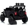 Macchina Elettrica per Bambini Jeep Wrangler Rubicon 12V con Telecomando Luci LED Musica Fuoristrada Full Optional