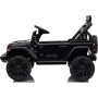 Macchina Elettrica per Bambini Jeep Wrangler Rubicon 12V con Telecomando Luci LED Musica Fuoristrada Full Optional