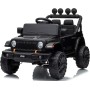 Macchina Elettrica per Bambini Jeep Wrangler Rubicon 12V con Telecomando Luci LED Musica Fuoristrada Full Optional