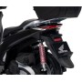 Honda SH 350i Sport Moto Elettrica Scooter Per Bambini 12V Ruote Gomma Bauletto MP3 Luci a Led Sedile in Pelle Full Optional