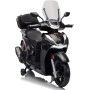 Moto Elettrica Scooter Per Bambini Honda SH350 12V con Ruote in Gomma Bauletto MP3 Luci a Led Sedile in Pelle Full Optional