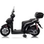 Moto Elettrica Scooter Per Bambini Honda SH350 12V con Ruote in Gomma Bauletto MP3 Luci a Led Sedile in Pelle Full Optional