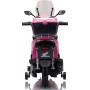 Moto Elettrica Scooter Per Bambini Honda SH350 12V con Ruote in Gomma Bauletto MP3 Luci a Led Sedile in Pelle Full Optional