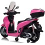 Honda SH 350i Sport Moto Elettrica Scooter Per Bambini 12V Ruote Gomma Bauletto MP3 Luci a Led Sedile in Pelle Full Optional