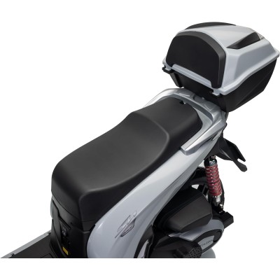 Honda SH 350i Sport Moto Elettrica Scooter Per Bambini 12V Ruote Gomma Bauletto MP3 Luci a Led Sedile in Pelle Full Optional