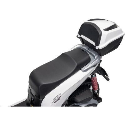 Honda SH 350i Sport Moto Elettrica Scooter Per Bambini 12V Ruote Gomma Bauletto MP3 Luci a Led Sedile in Pelle Full Optional