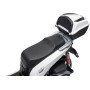 Moto Elettrica Scooter Per Bambini Honda SH350 12V con Ruote in Gomma Bauletto MP3 Luci a Led Sedile in Pelle Full Optional
