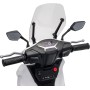 Moto Elettrica Scooter Per Bambini Honda SH350 12V con Ruote in Gomma Bauletto MP3 Luci a Led Sedile in Pelle Full Optional