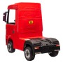 Camion Elettrico per Bambini Scania 500R 12V con Sedile in Pelle Telecomando Ruote in Gomma