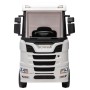 Camion Elettrico per Bambini Scania 500R 12V con Sedile in Pelle Telecomando Ruote in Gomma