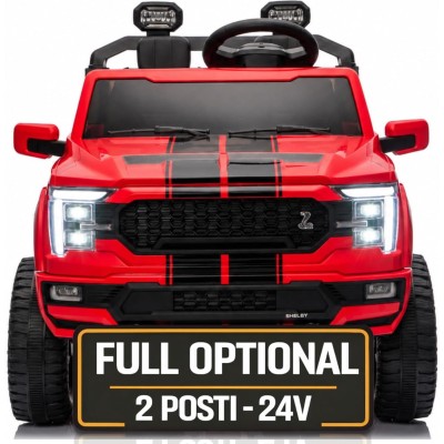 Nuovo Ford Shelby 24V Auto Elettrica Macchina per Bambini Maxi Fuoristrada 2 Posti con Telecomando