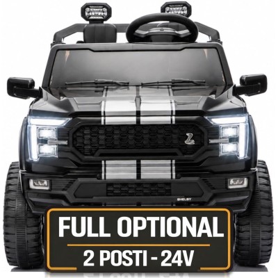 Nuovo Ford Shelby 24V Auto Elettrica Macchina per Bambini Maxi Fuoristrada 2 Posti con Telecomando