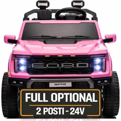 Nuovo Ford F150 Raptor 24V Auto Elettrica Macchina per Bambini Maxi Fuoristrada 2 Posti con Telecomando