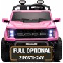 Nuovo Ford F150 Raptor 24V Auto Elettrica Macchina per Bambini Maxi Fuoristrada 2 Posti con Telecomando