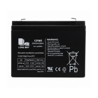 Batteria Ricaricabile 24V 5Ah AGM al Piombo per Auto Elettriche, Quad e Moto Bambini