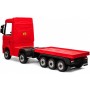 Camion Elettrico Scania 500R per Bambini 12V con Rimorchio Sedile in Pelle Telecomando Full Optional