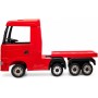 Camion Elettrico Scania 500R per Bambini 12V con Rimorchio Sedile in Pelle Telecomando Full Optional