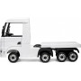 Camion Elettrico Scania 500R per Bambini 12V con Rimorchio Sedile in Pelle Telecomando Full Optional