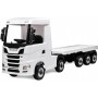Camion Elettrico Scania 500R per Bambini 12V con Rimorchio Sedile in Pelle Telecomando Full Optional