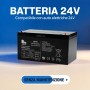 Batteria Ricaricabile 24V 7Ah AGM al Piombo per Auto Elettriche, Quad e Moto Bambini